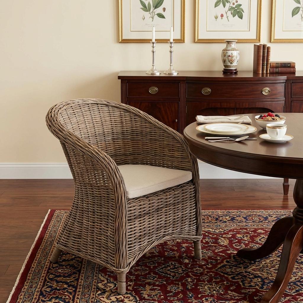 Wicker Club Chair
